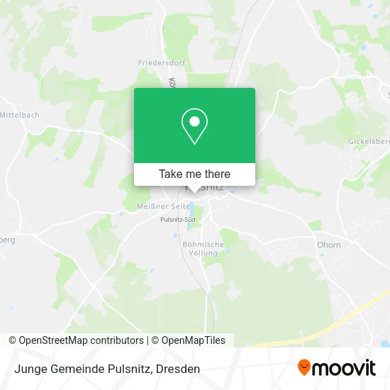 Карта Junge Gemeinde Pulsnitz