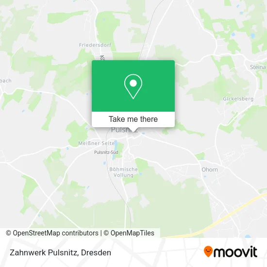 Карта Zahnwerk Pulsnitz
