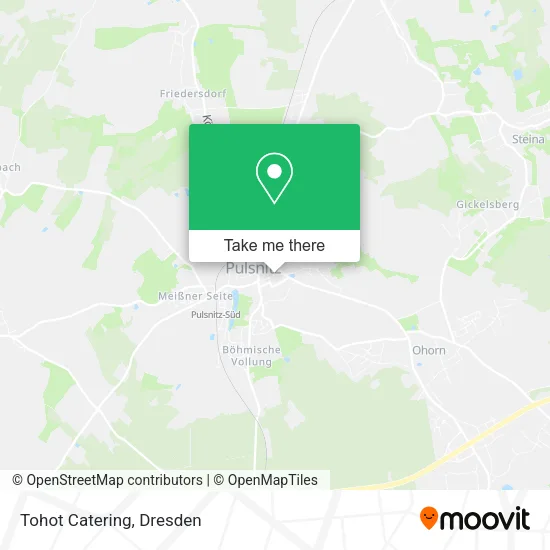 Карта Tohot Catering