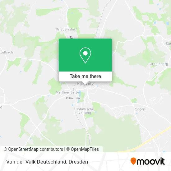 Карта Van der Valk Deutschland