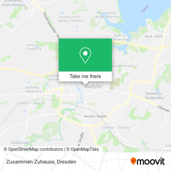 Карта Zusammen Zuhause