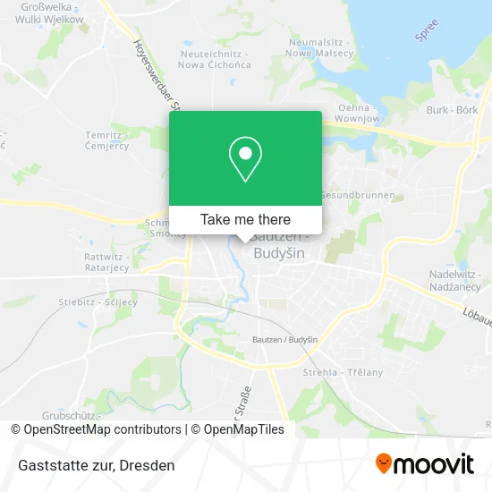 Карта Gaststatte zur