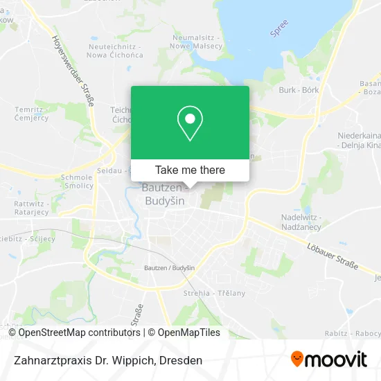 Карта Zahnarztpraxis Dr. Wippich