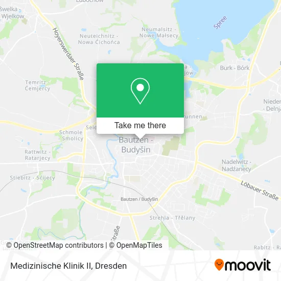 Карта Medizinische Klinik II