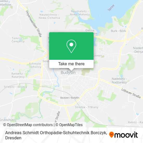 Карта Andreas Schmidt Orthopädie-Schuhtechnik Borczyk