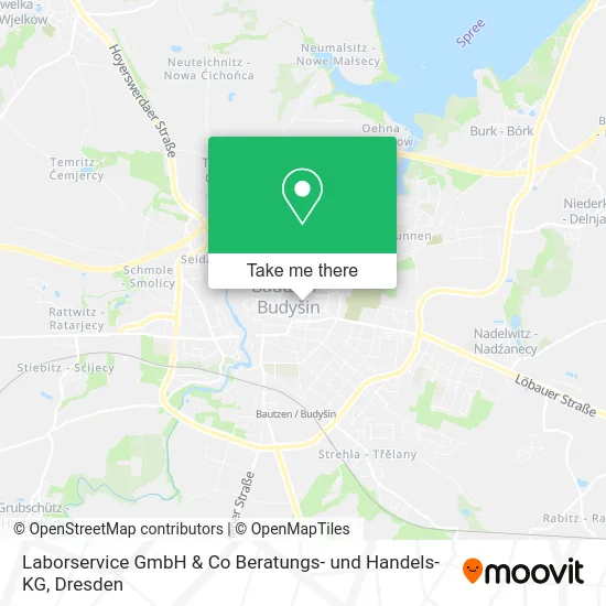 Карта Laborservice GmbH & Co Beratungs- und Handels-KG