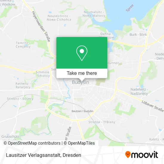 Карта Lausitzer Verlagsanstalt