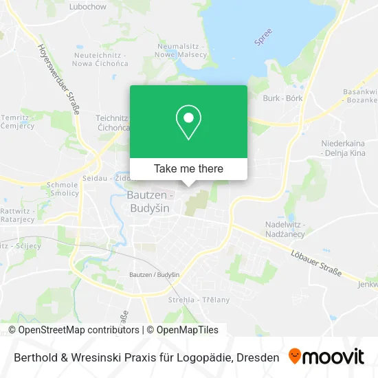 Карта Berthold & Wresinski Praxis für Logopädie