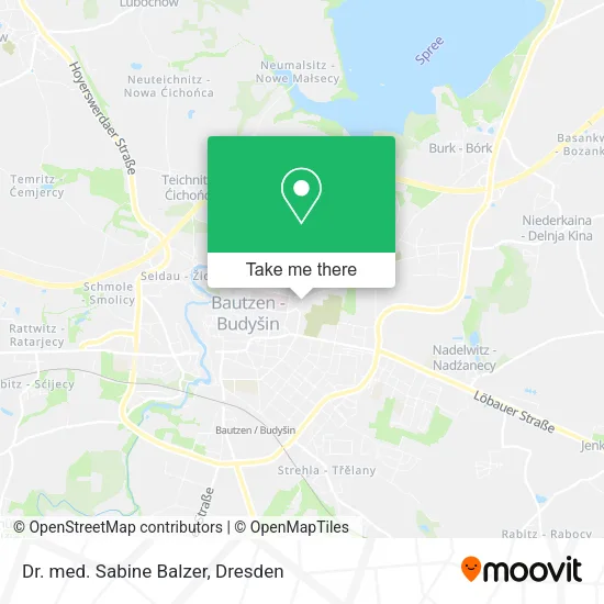 Карта Dr. med. Sabine Balzer