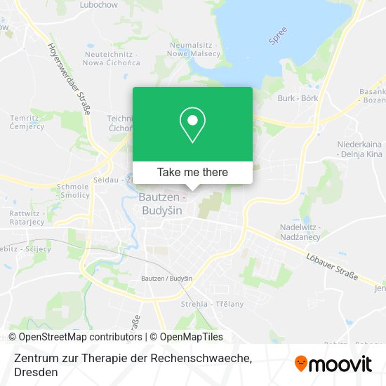 Карта Zentrum zur Therapie der Rechenschwaeche
