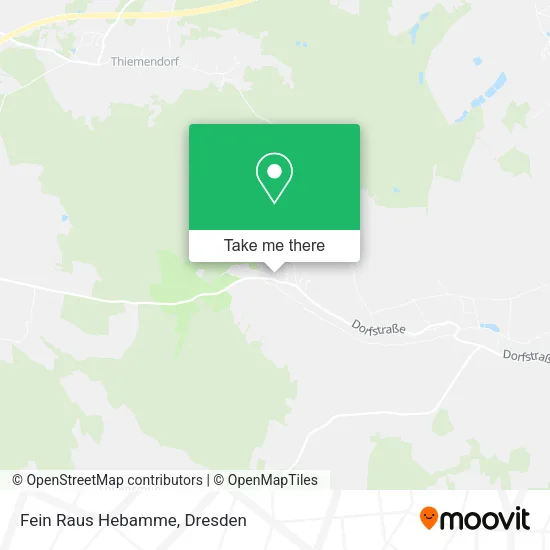 Карта Fein Raus Hebamme