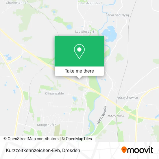 Карта Kurzzeitkennzeichen-Evb
