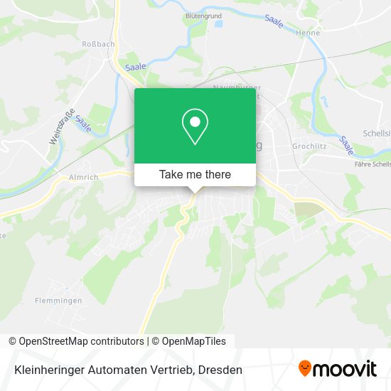 Карта Kleinheringer Automaten Vertrieb