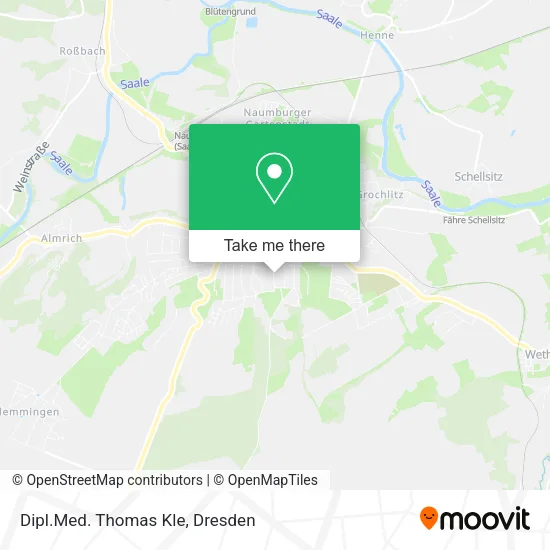 Карта Dipl.Med. Thomas Kle