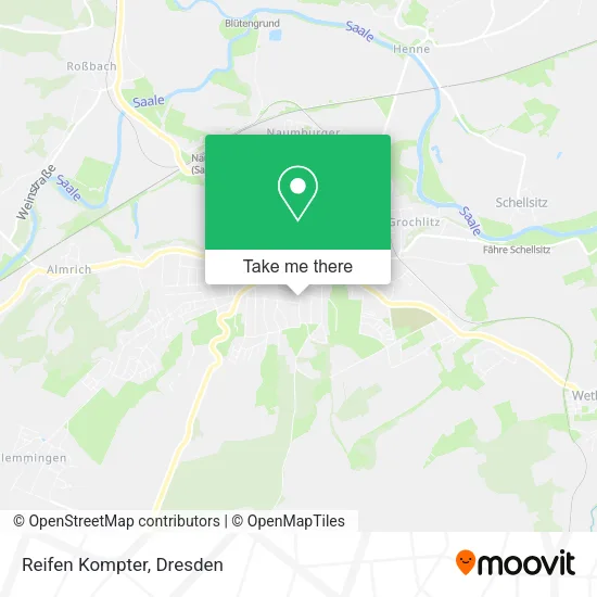 Карта Reifen Kompter