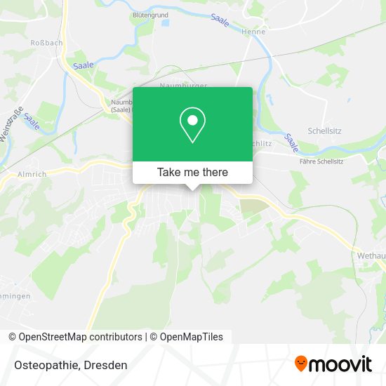 Карта Osteopathie