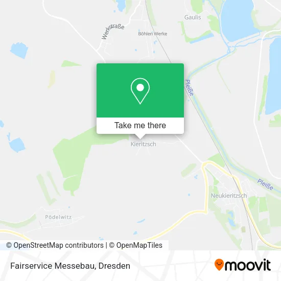 Карта Fairservice Messebau