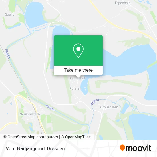 Карта Vom Nadjangrund