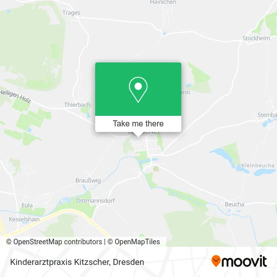 Карта Kinderarztpraxis Kitzscher
