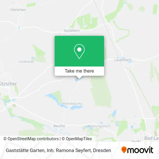 Карта Gaststätte Garten, Inh. Ramona Seyfert