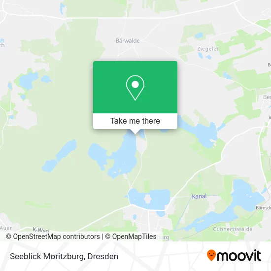 Карта Seeblick Moritzburg