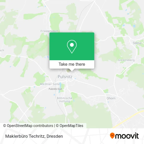 Карта Maklerbüro Techritz