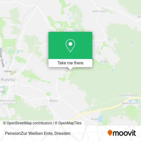 Карта PensionZur Weißen Ente