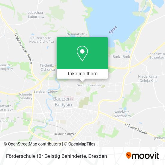 Карта Förderschule für Geistig Behinderte