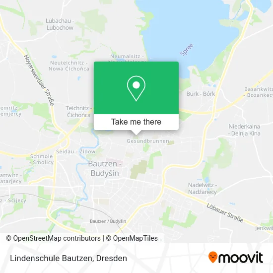 Карта Lindenschule Bautzen