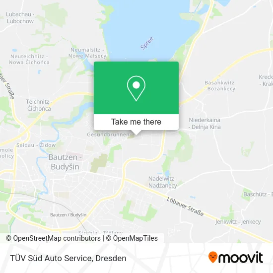 Карта TÜV Süd Auto Service