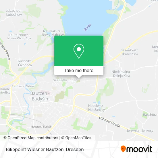 Карта Bikepoint Wiesner Bautzen