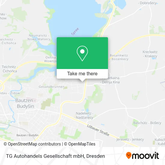 Карта TG Autohandels Gesellschaft mbH