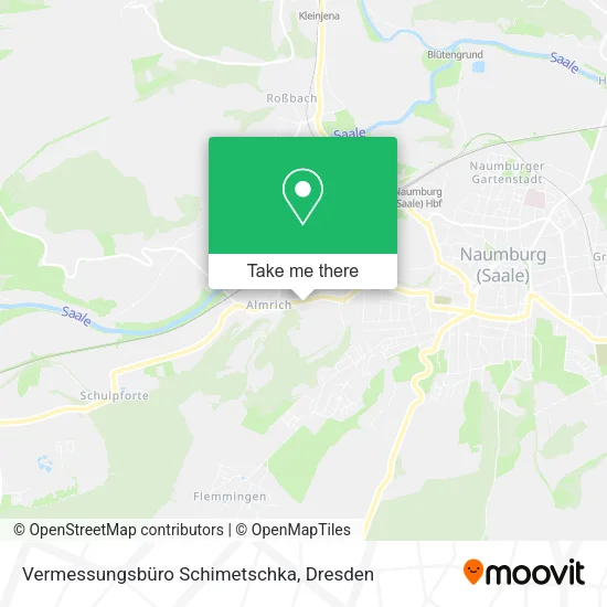 Карта Vermessungsbüro Schimetschka