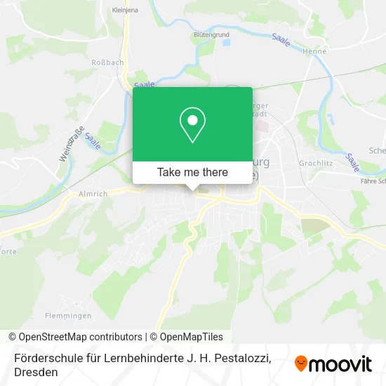 Карта Förderschule für Lernbehinderte J. H. Pestalozzi