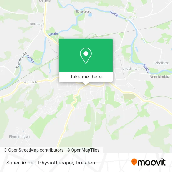 Sauer Annett Physiotherapie map
