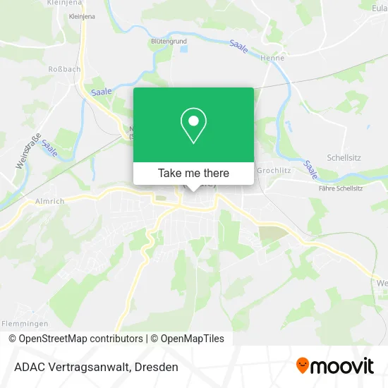 Карта ADAC Vertragsanwalt
