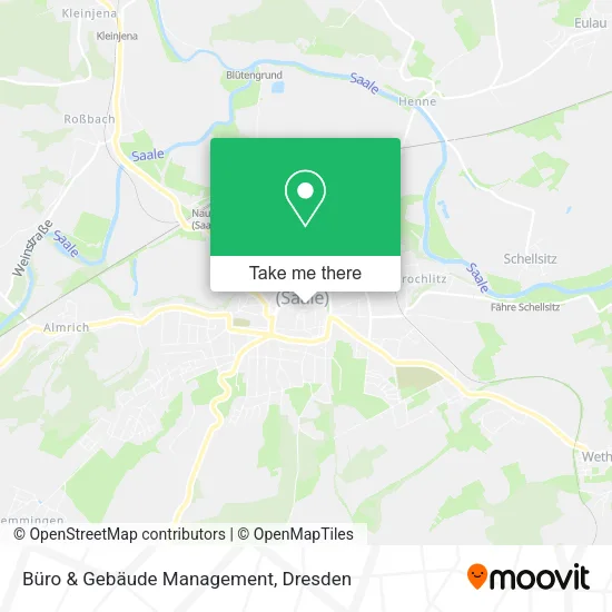 Карта Büro & Gebäude Management