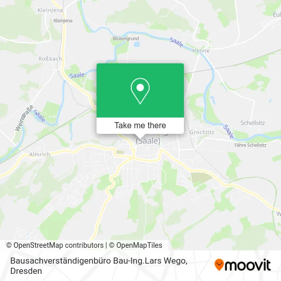 Карта Bausachverständigenbüro Bau-Ing.Lars Wego