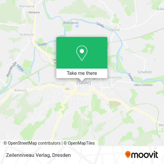Карта Zeilenniveau Verlag