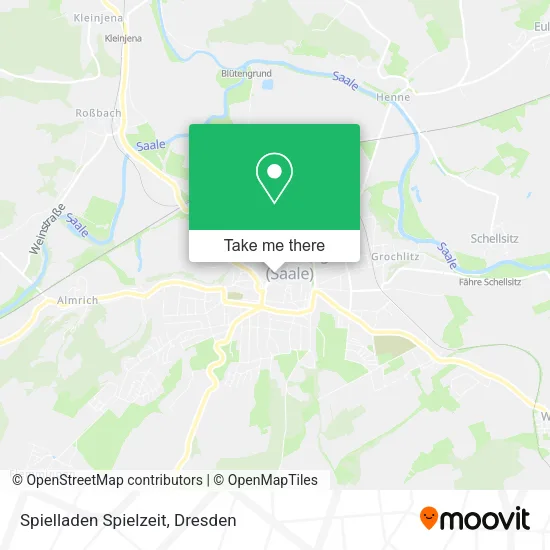 Карта Spielladen Spielzeit