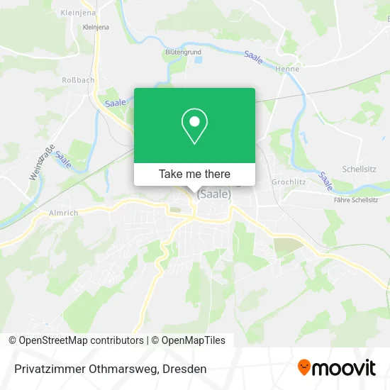 Карта Privatzimmer Othmarsweg