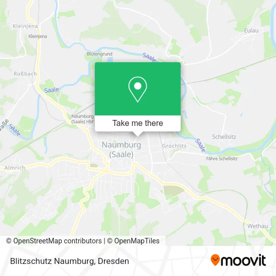Карта Blitzschutz Naumburg