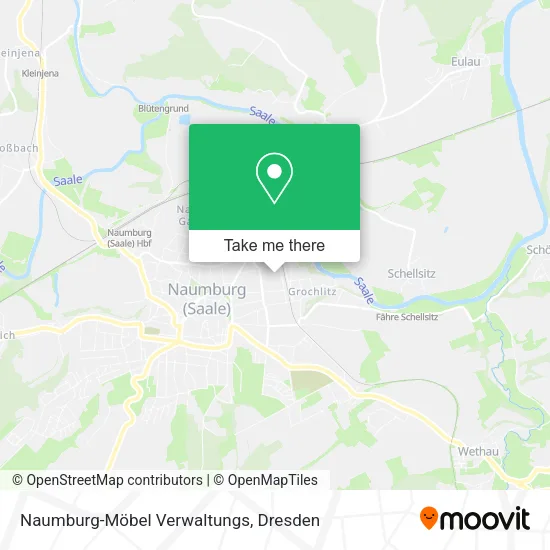 Карта Naumburg-Möbel Verwaltungs