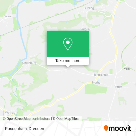 Карта Possenhain