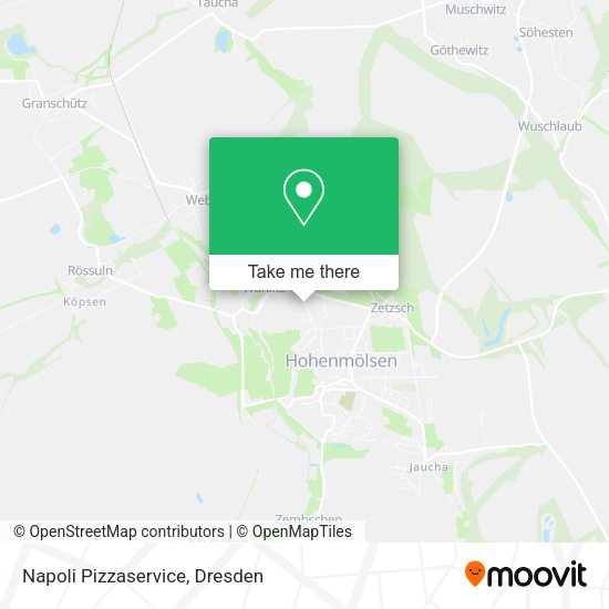 Карта Napoli Pizzaservice