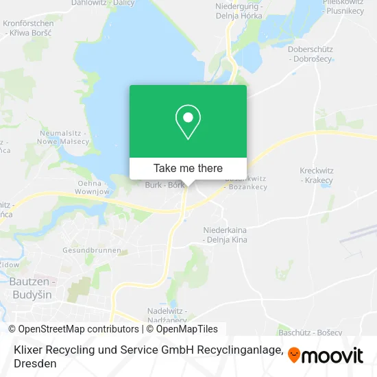 Карта Klixer Recycling und Service GmbH Recyclinganlage