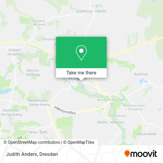 Карта Judith Anders