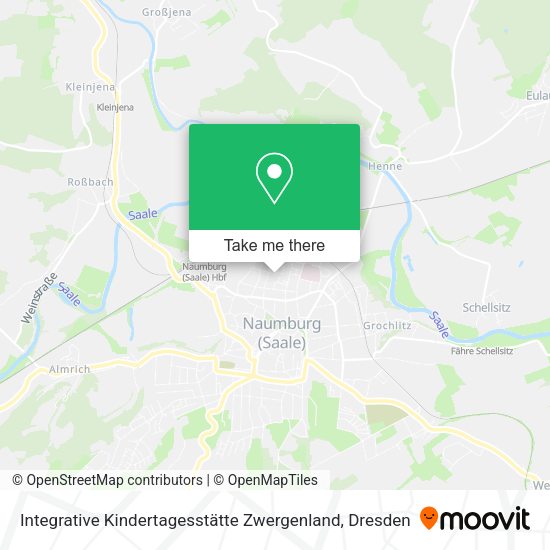 Карта Integrative Kindertagesstätte Zwergenland