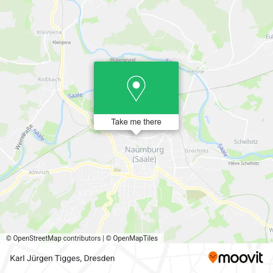 Karl Jürgen Tigges map