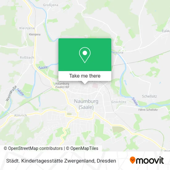 Карта Städt. Kindertagesstätte Zwergenland